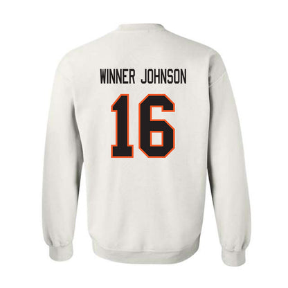 Oklahoma State - NCAA Football : Dallas Winner-Johnson - Classic Shersey Crewneck Sweatshirt-1