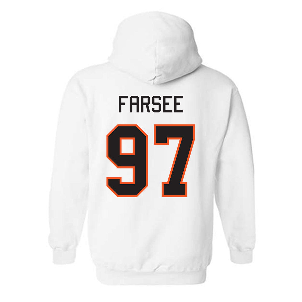 Oklahoma State - NCAA Football : Nygel Farsee - Classic Shersey Hooded Sweatshirt-1
