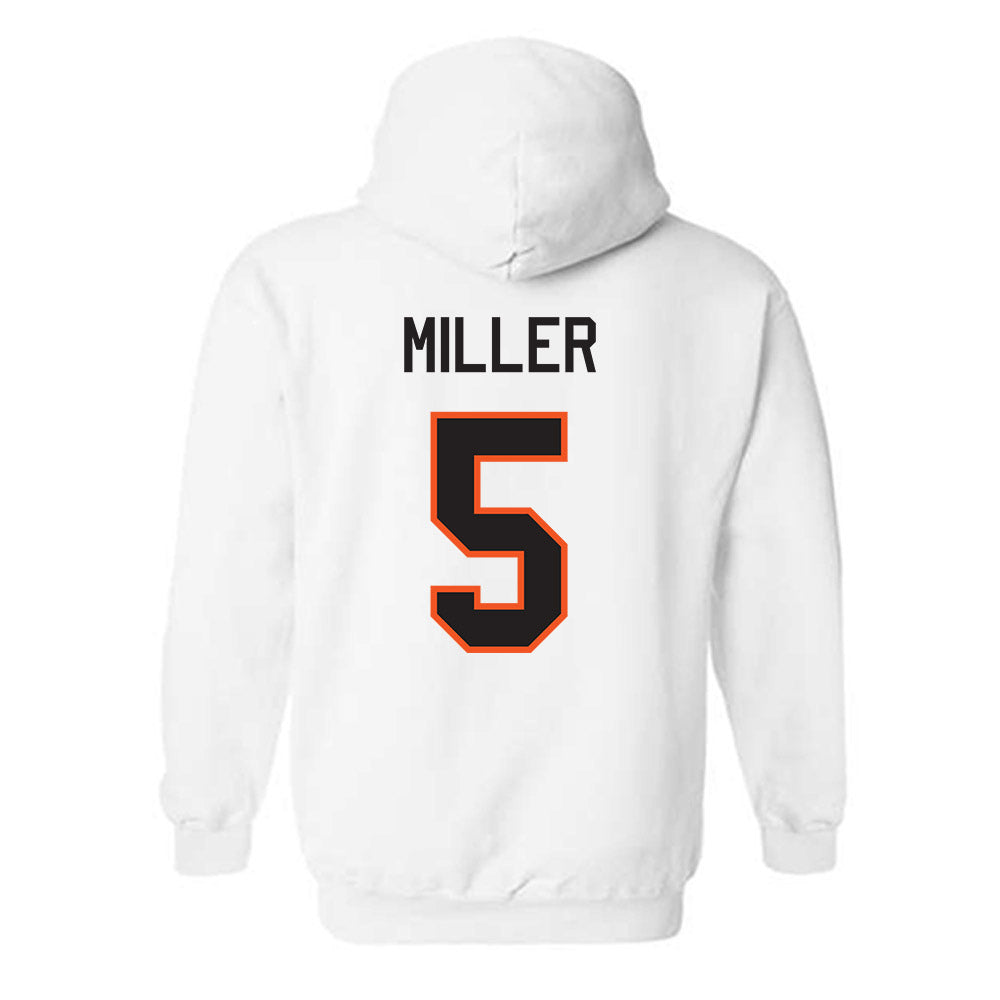 Oklahoma State - NCAA Men's Basketball : Vyctorius Miller - Classic Shersey Hooded Sweatshirt-1