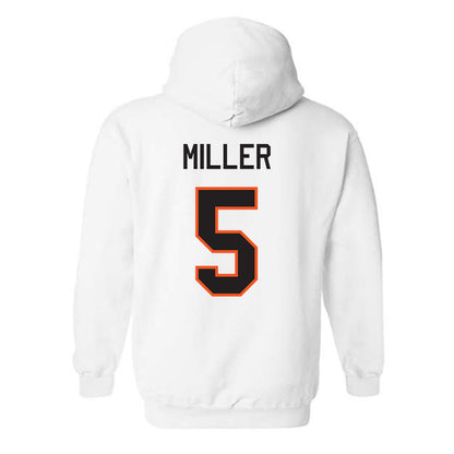 Oklahoma State - NCAA Men's Basketball : Vyctorius Miller - Classic Shersey Hooded Sweatshirt-1