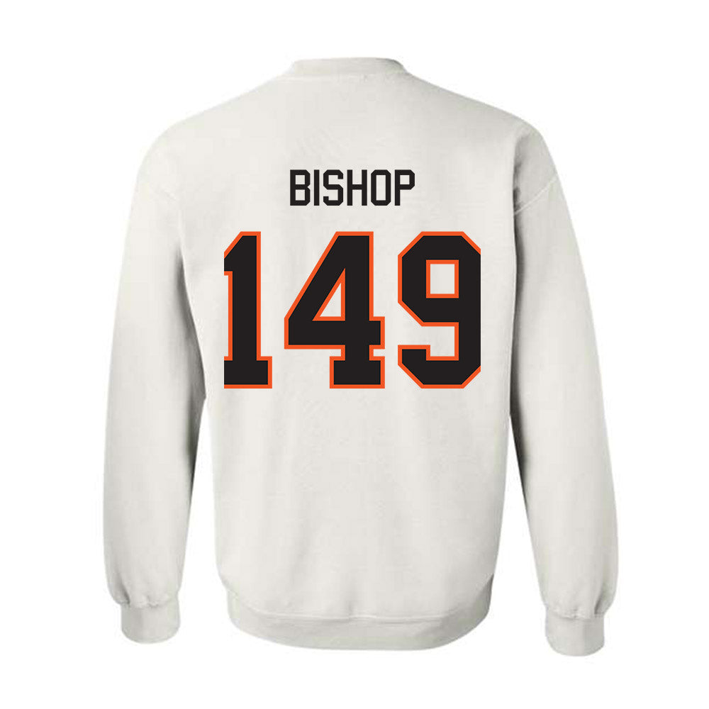 Oklahoma State - NCAA Wrestling : Max Bishop - Classic Shersey Crewneck Sweatshirt-1