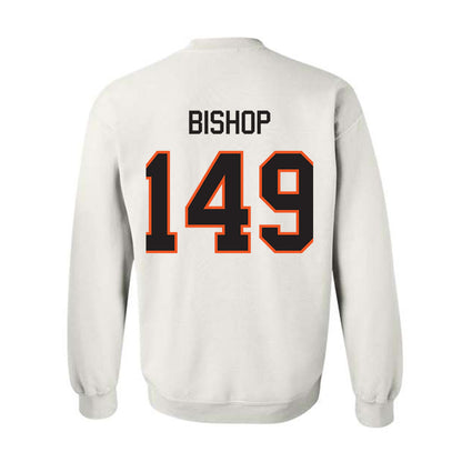 Oklahoma State - NCAA Wrestling : Max Bishop - Classic Shersey Crewneck Sweatshirt-1