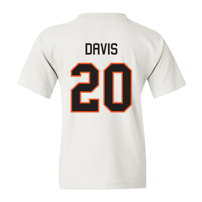 Oklahoma State - NCAA Football : Taurean Davis - Classic Shersey Youth T-Shirt-1