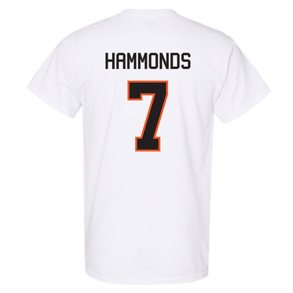 Oklahoma State - NCAA Football : Quinton Hammonds - Classic Shersey T-Shirt-1