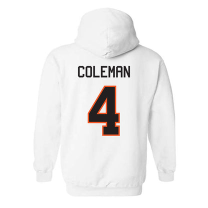 Oklahoma State - NCAA Men's Basketball : Christian Coleman - Classic Shersey Hooded Sweatshirt-1