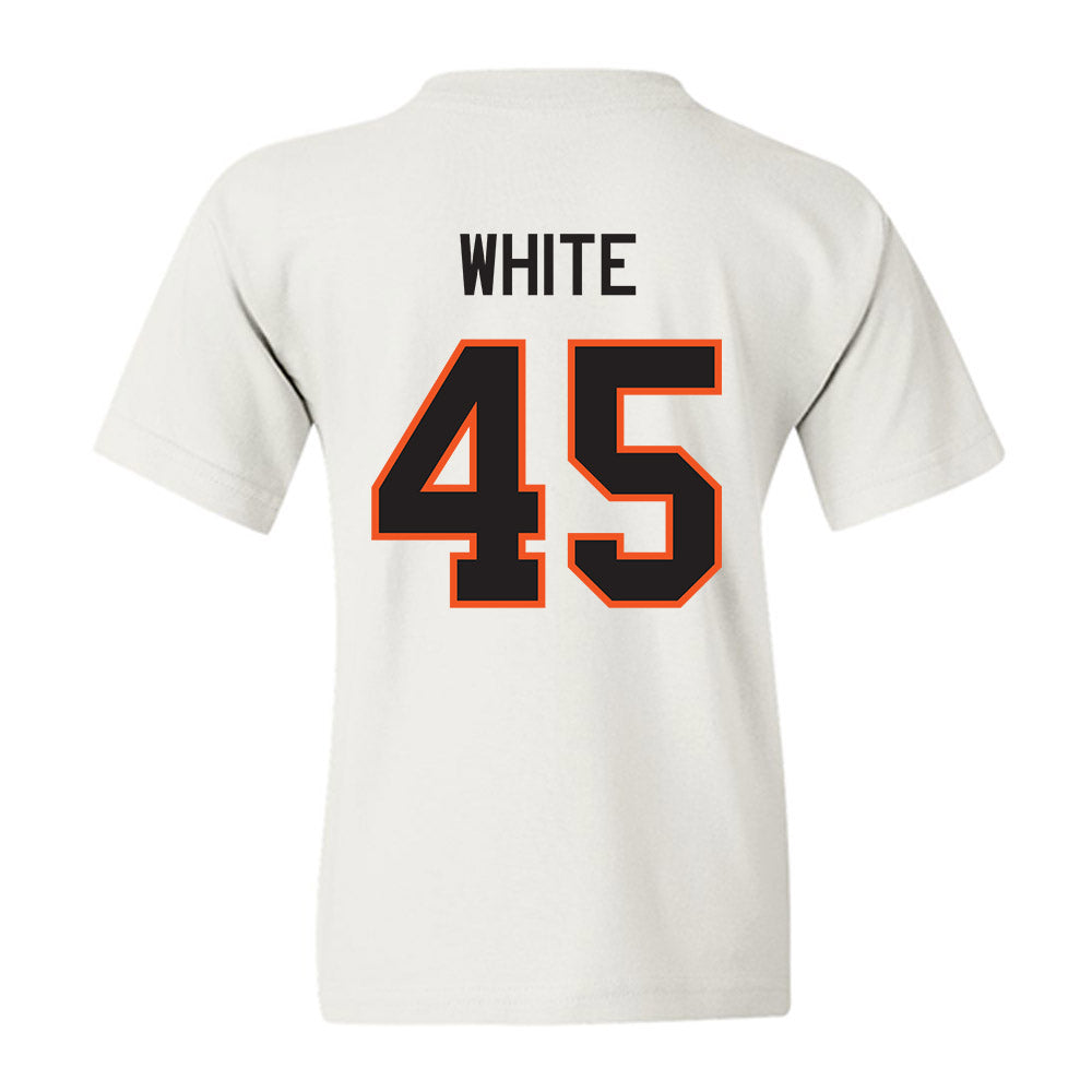 Oklahoma State - NCAA Football : Enai White - Classic Shersey Youth T-Shirt-1