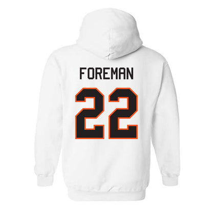 Oklahoma State - NCAA Football : Kobi Foreman - Classic Shersey Hooded Sweatshirt-1