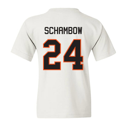 Oklahoma State - NCAA Baseball : Quinn Schambow - Classic Shersey Youth T-Shirt-1
