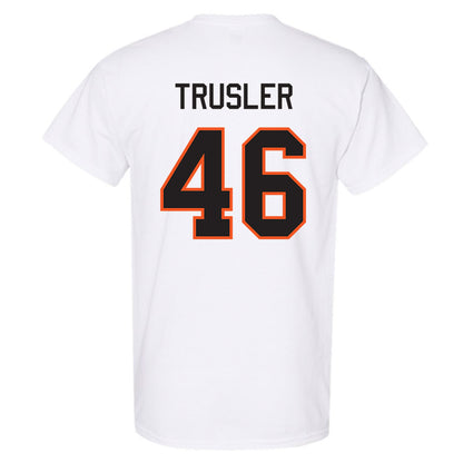 Oklahoma State - NCAA Football : Hunter Trusler - Classic Shersey T-Shirt-1