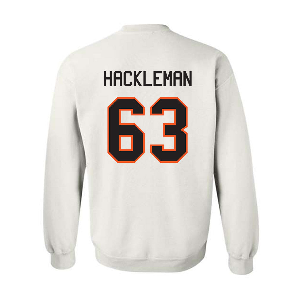 Oklahoma State - NCAA Football : Caleb Hackleman - Classic Shersey Crewneck Sweatshirt-1