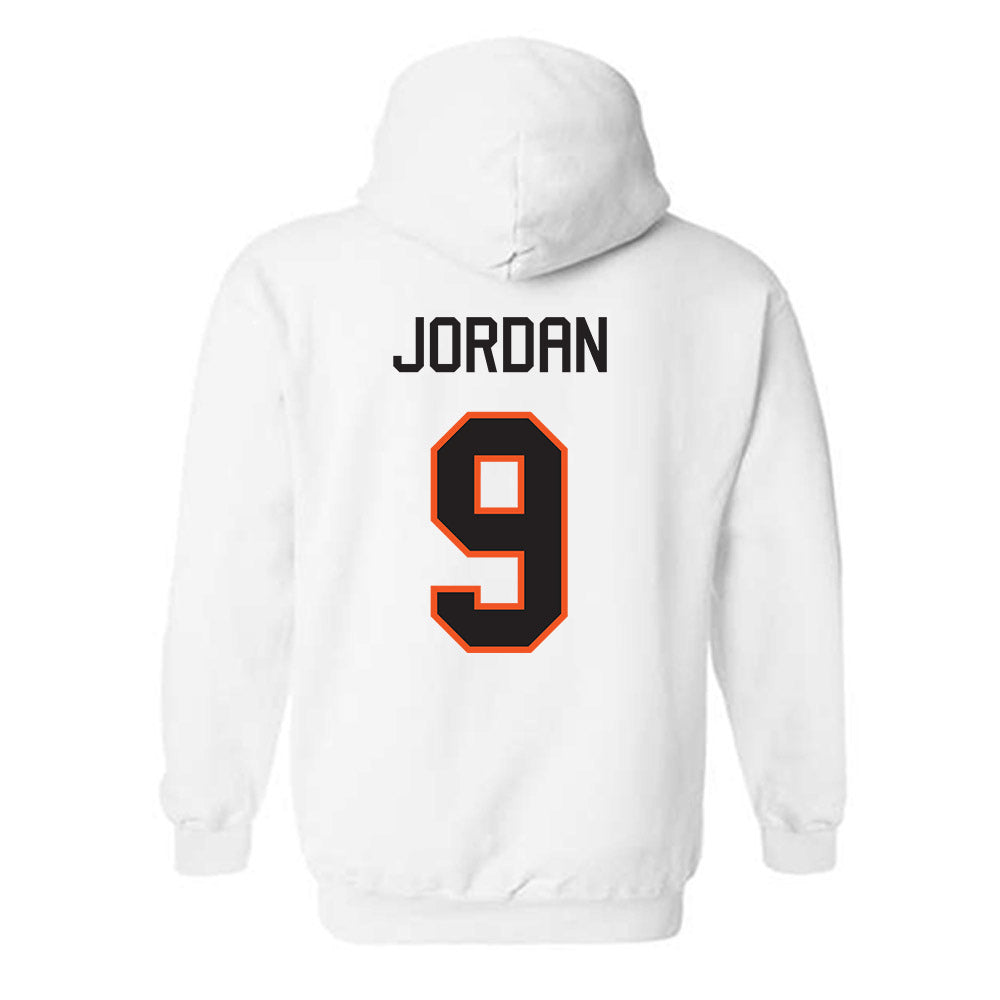 Oklahoma State - NCAA Football : Grant Jordan - Classic Shersey Hooded Sweatshirt-1