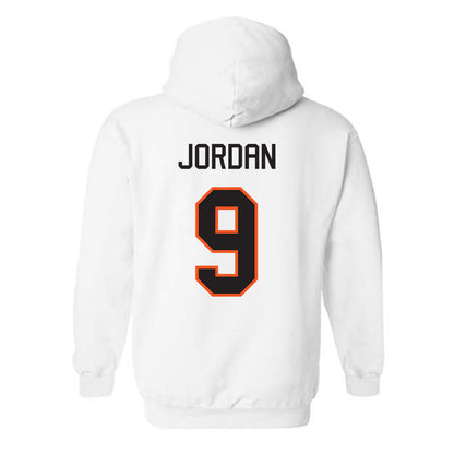 Oklahoma State - NCAA Football : Grant Jordan - Classic Shersey Hooded Sweatshirt-1