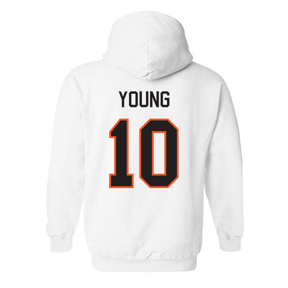 Oklahoma State - NCAA Football : Wyatt Young - Classic Shersey Hooded Sweatshirt-1