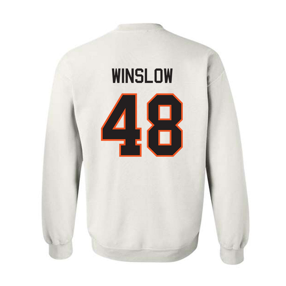 Oklahoma State - NCAA Baseball : Drew Winslow - Classic Shersey Crewneck Sweatshirt-1