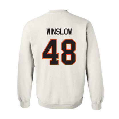 Oklahoma State - NCAA Baseball : Drew Winslow - Classic Shersey Crewneck Sweatshirt-1