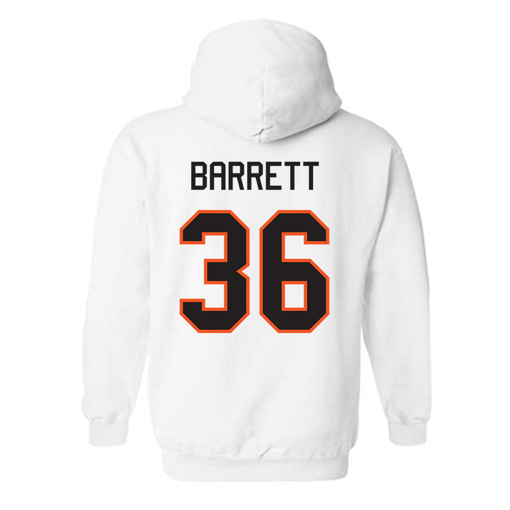 Oklahoma State - NCAA Baseball : Hudson Barrett - Classic Shersey Hooded Sweatshirt-1
