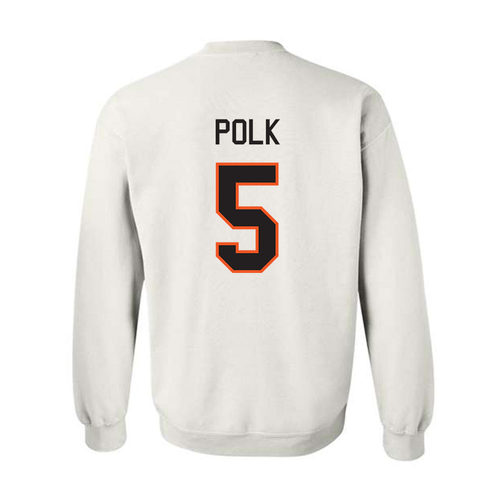 Oklahoma State - NCAA Football : Israel Polk - Classic Shersey Crewneck Sweatshirt-1