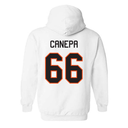 Oklahoma State - NCAA Football : Louie Canepa - Classic Shersey Hooded Sweatshirt-1