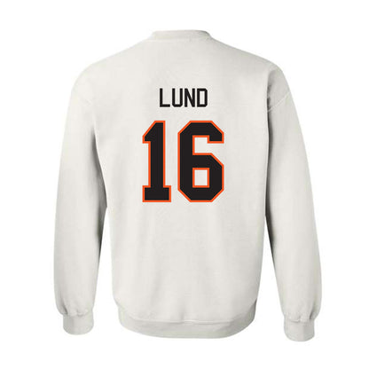 Oklahoma State - NCAA Baseball : Ethan Lund - Classic Shersey Crewneck Sweatshirt-1