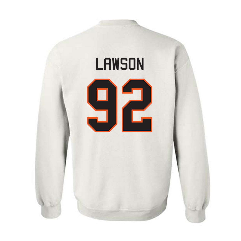 Oklahoma State - NCAA Football : Jerry Lawson - Classic Shersey Crewneck Sweatshirt-1