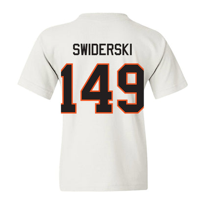 Oklahoma State - NCAA Wrestling : Casey Swiderski - Classic Shersey Youth T-Shirt-1