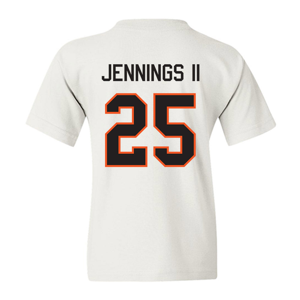 Oklahoma State - NCAA Men's Basketball : Robert Jennings II - Classic Shersey Youth T-Shirt-1