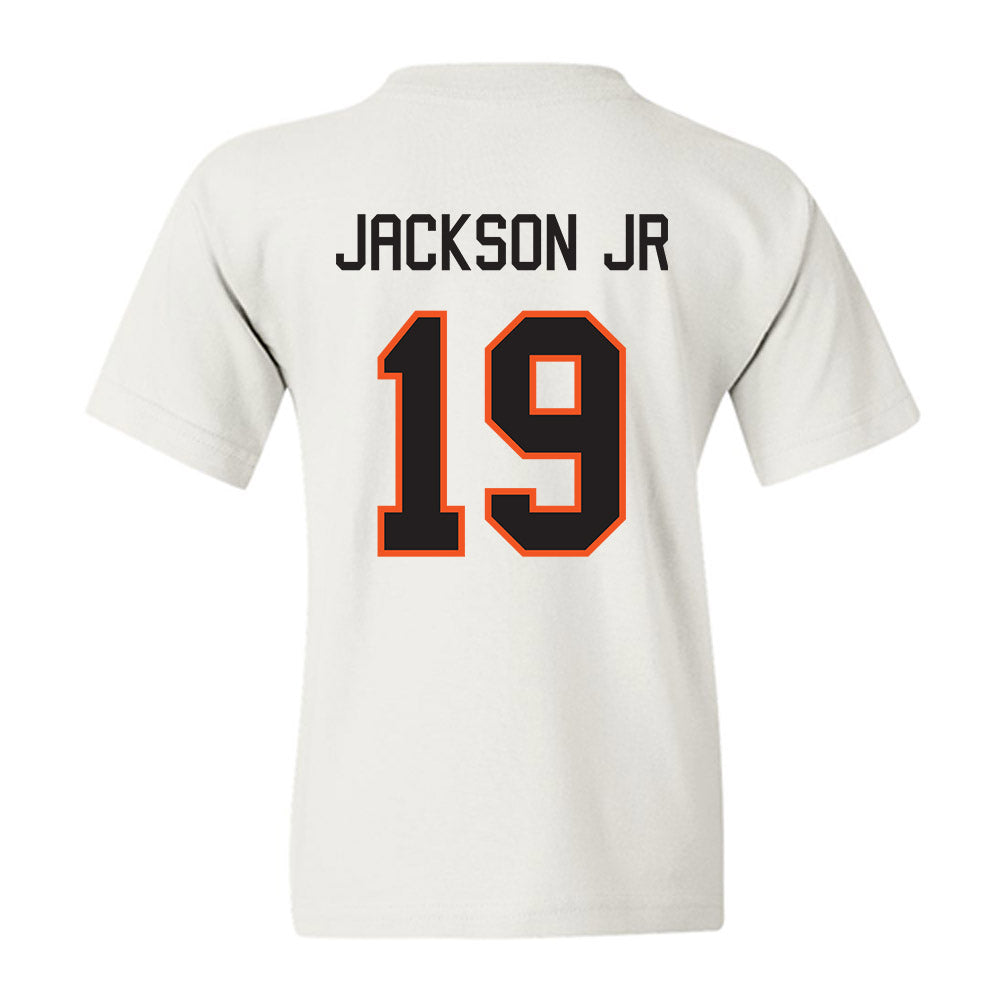 Oklahoma State - NCAA Football : DJ Jackson Jr - Classic Shersey Youth T-Shirt-1