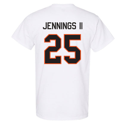 Oklahoma State - NCAA Men's Basketball : Robert Jennings II - Classic Shersey T-Shirt-1