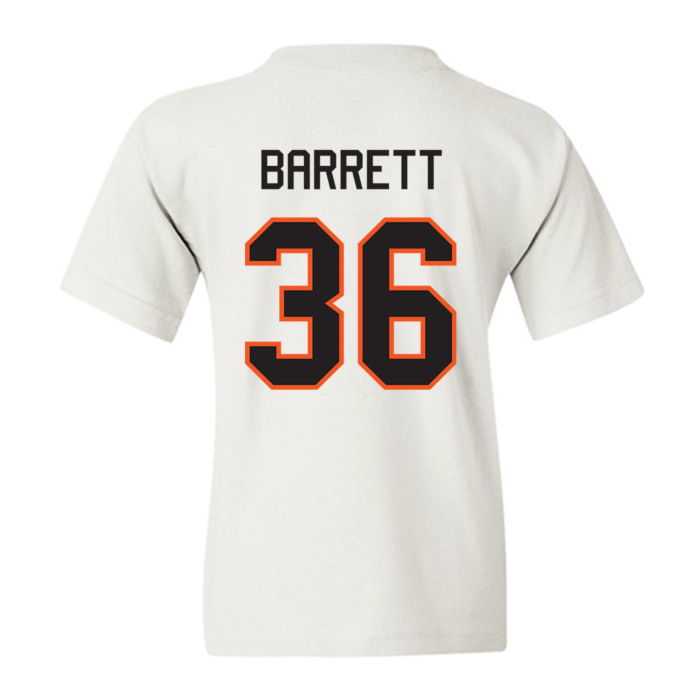 Oklahoma State - NCAA Baseball : Hudson Barrett - Classic Shersey Youth T-Shirt-1