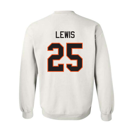 Oklahoma State - NCAA Football : Kollin Lewis - Classic Shersey Crewneck Sweatshirt-1