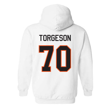 Oklahoma State - NCAA Football : Shaun Torgeson - Classic Shersey Hooded Sweatshirt-1