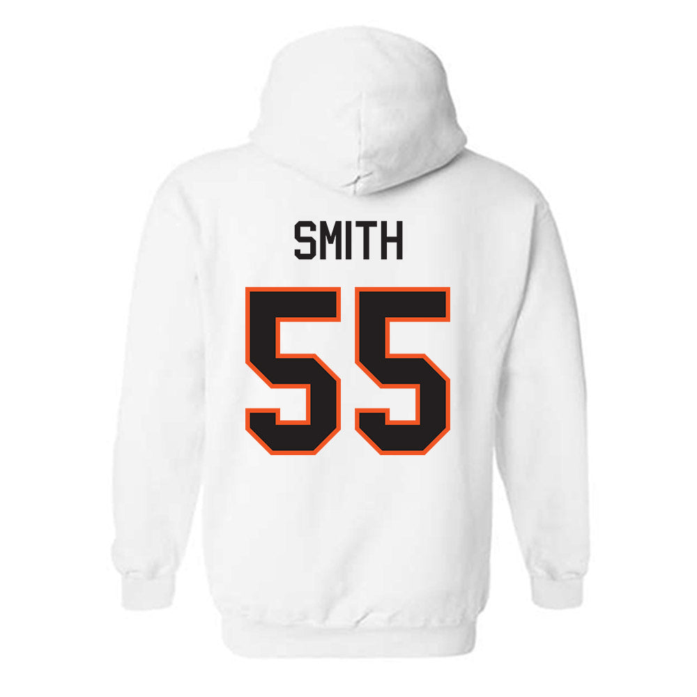 Oklahoma State - NCAA Men's Basketball : CJ Smith - Classic Shersey Hooded Sweatshirt-1