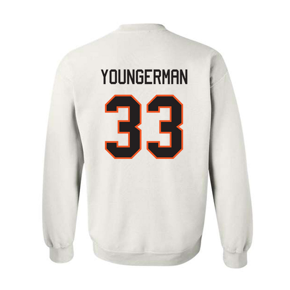 Oklahoma State - NCAA Baseball : Sean Youngerman - Classic Shersey Crewneck Sweatshirt-1