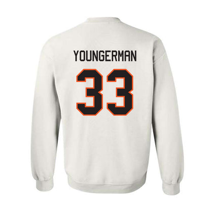 Oklahoma State - NCAA Baseball : Sean Youngerman - Classic Shersey Crewneck Sweatshirt-1