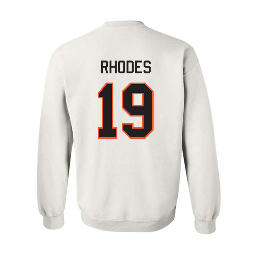Oklahoma State - NCAA Baseball : Stormy Rhodes - Classic Shersey Crewneck Sweatshirt-1