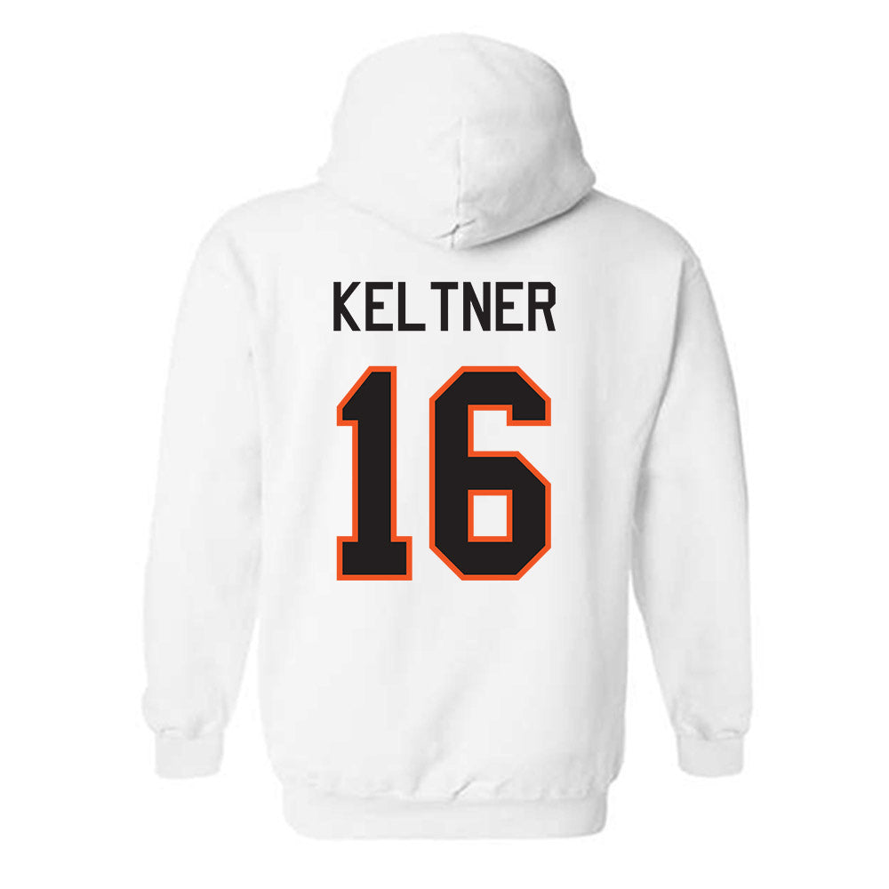 Oklahoma State - NCAA Football : Sam Keltner - Classic Shersey Hooded Sweatshirt-1