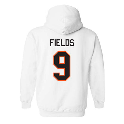 Oklahoma State - NCAA Football : Ladainian Fields - Classic Shersey Hooded Sweatshirt-1