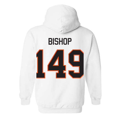 Oklahoma State - NCAA Wrestling : Max Bishop - Classic Shersey Hooded Sweatshirt-1