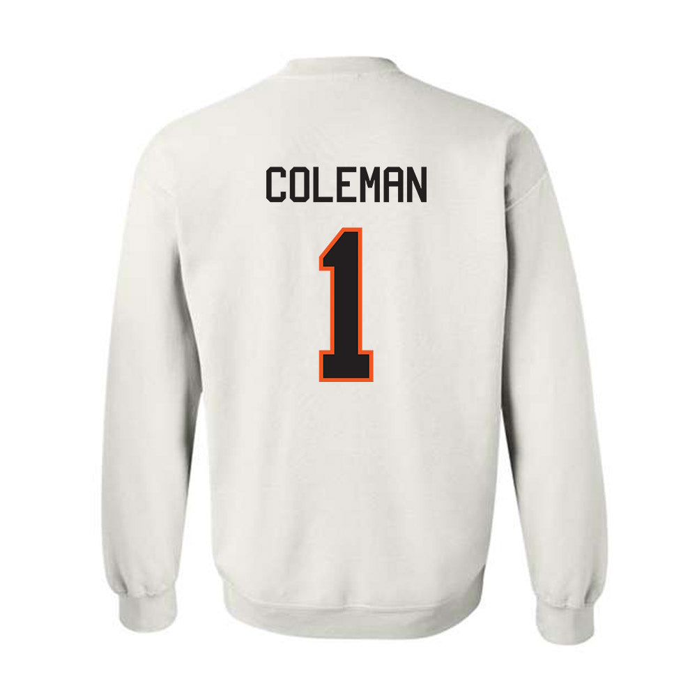 Oklahoma State - NCAA Football : Miles Coleman - Classic Shersey Crewneck Sweatshirt-1