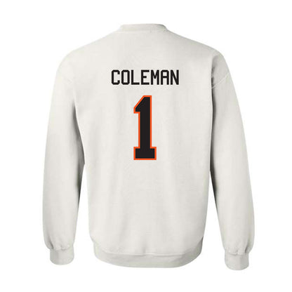 Oklahoma State - NCAA Football : Miles Coleman - Classic Shersey Crewneck Sweatshirt-1