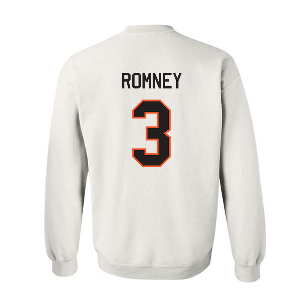 Oklahoma State - NCAA Football : Tate Romney - Classic Shersey Crewneck Sweatshirt-1
