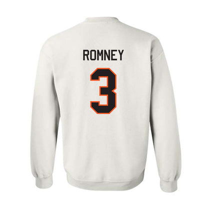 Oklahoma State - NCAA Football : Tate Romney - Classic Shersey Crewneck Sweatshirt-1