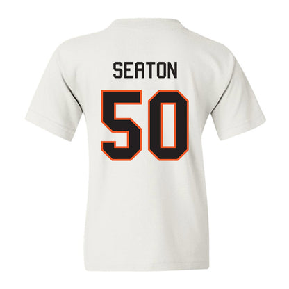 Oklahoma State - NCAA Football : Kole Seaton - Classic Shersey Youth T-Shirt-1