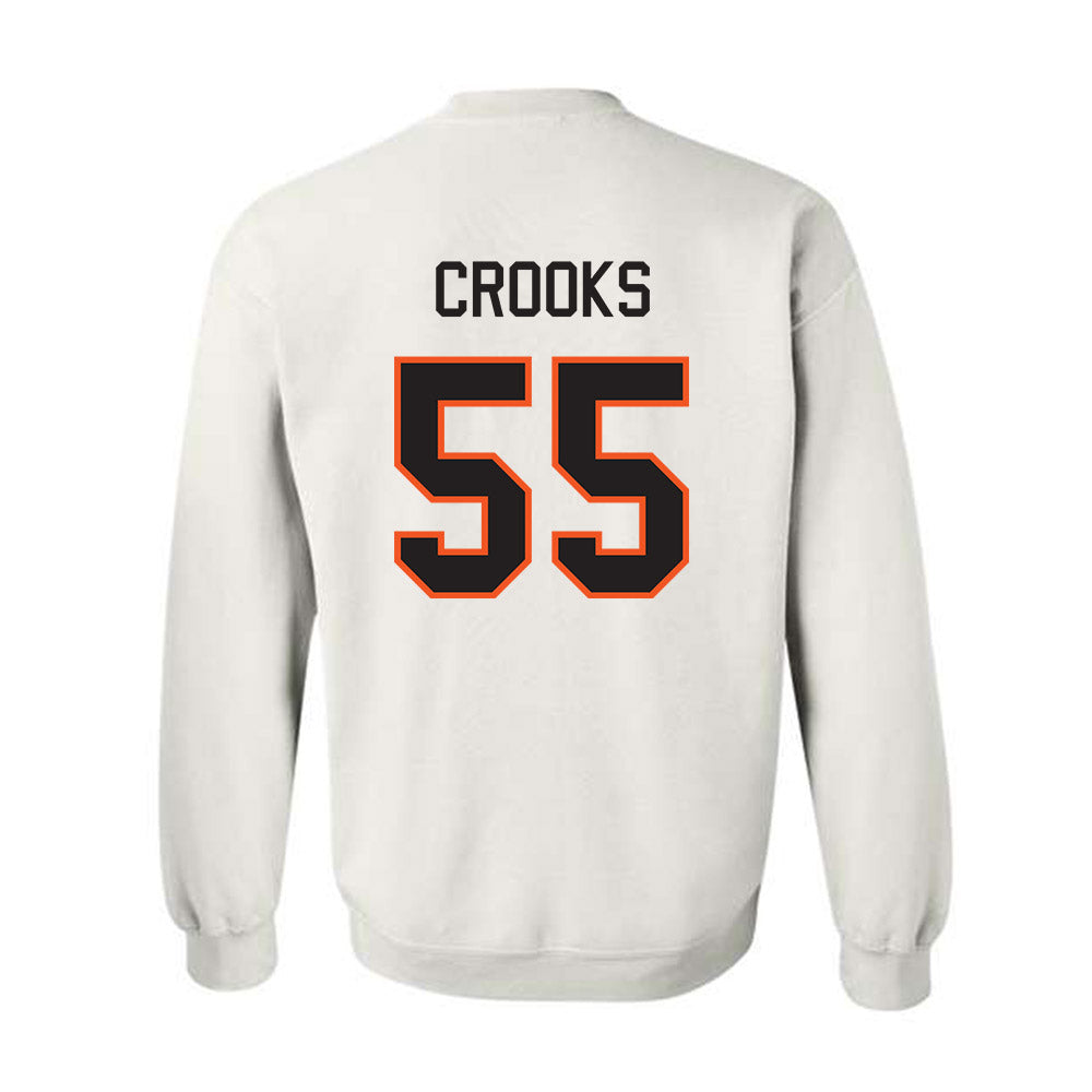Oklahoma State - NCAA Women's Basketball : Audi Crooks - Classic Shersey Crewneck Sweatshirt-1