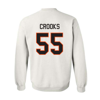 Oklahoma State - NCAA Women's Basketball : Audi Crooks - Classic Shersey Crewneck Sweatshirt-1