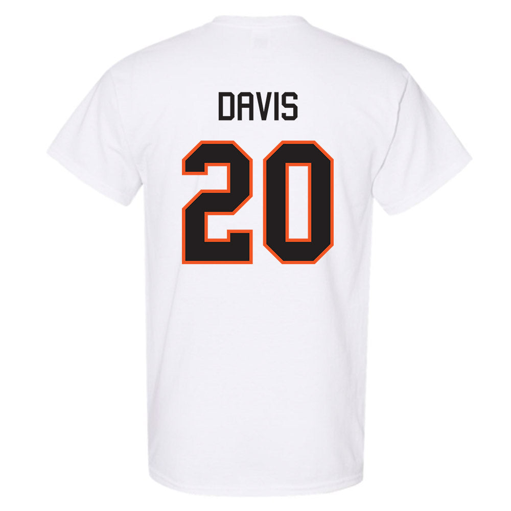Oklahoma State - NCAA Football : Taurean Davis - Classic Shersey T-Shirt-1