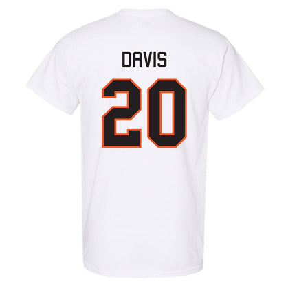 Oklahoma State - NCAA Football : Taurean Davis - Classic Shersey T-Shirt-1