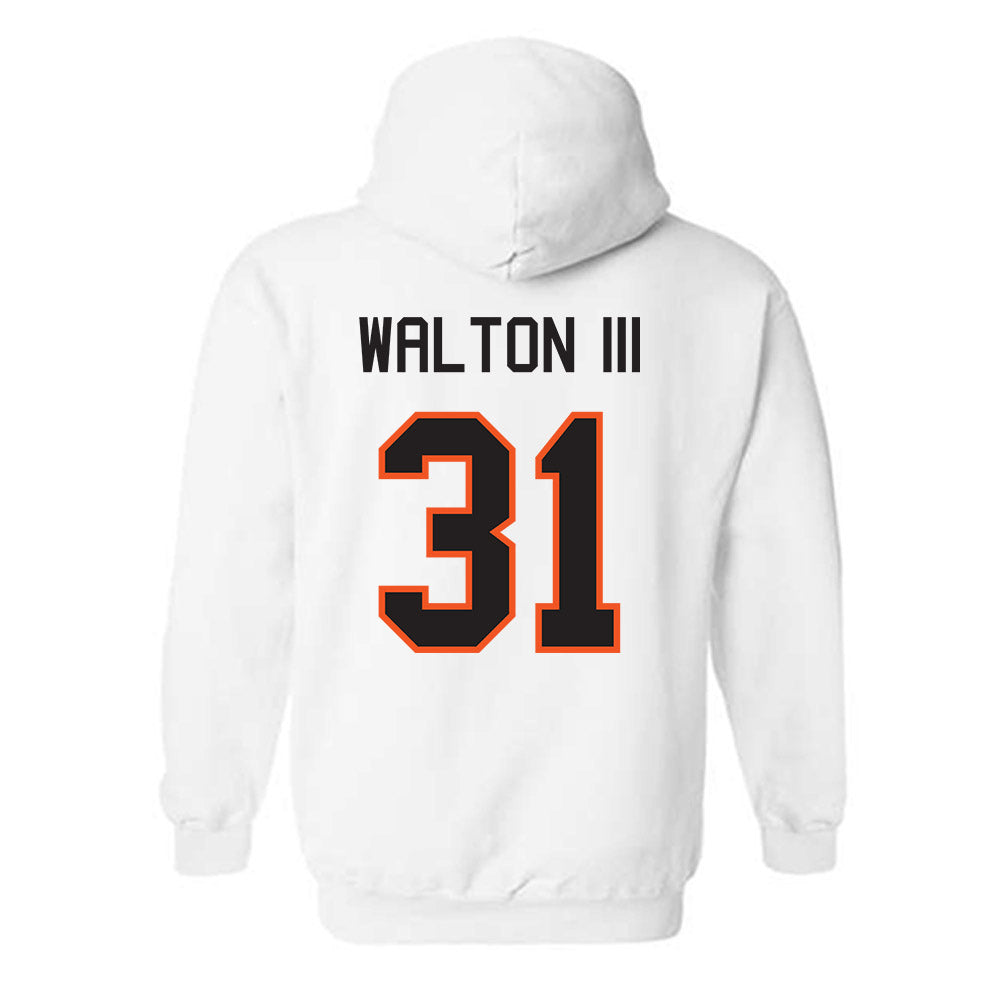 Oklahoma State - NCAA Football : Billy Walton iii - Classic Shersey Hooded Sweatshirt-1