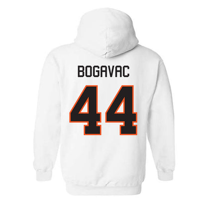Oklahoma State - NCAA Men's Basketball : Luka Bogavac - Classic Shersey Hooded Sweatshirt-1