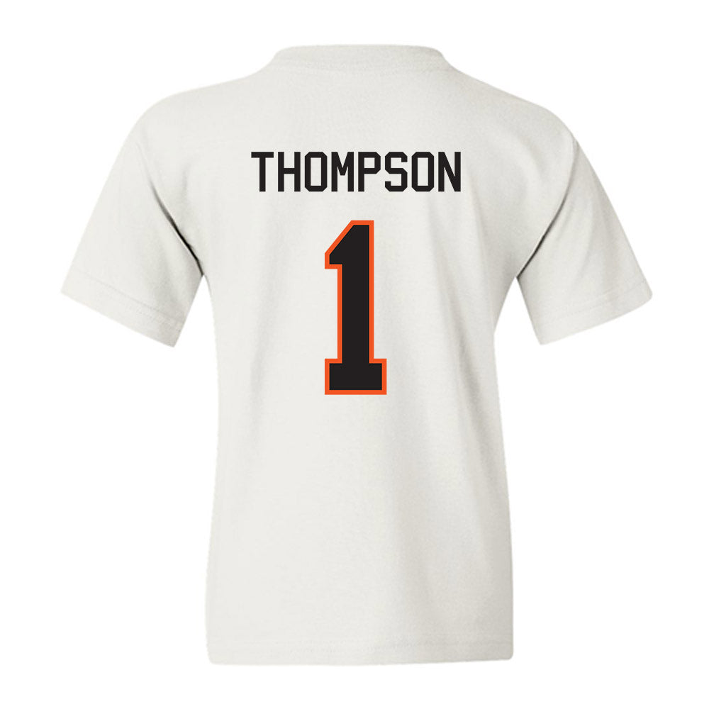 Oklahoma State - NCAA Baseball : Brock Thompson - Classic Shersey Youth T-Shirt-1